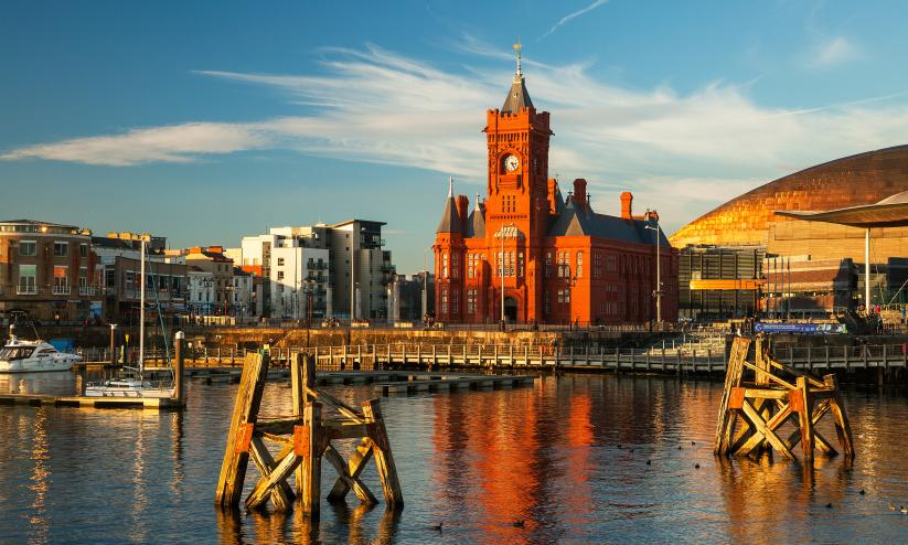 View of Cardiff Bay