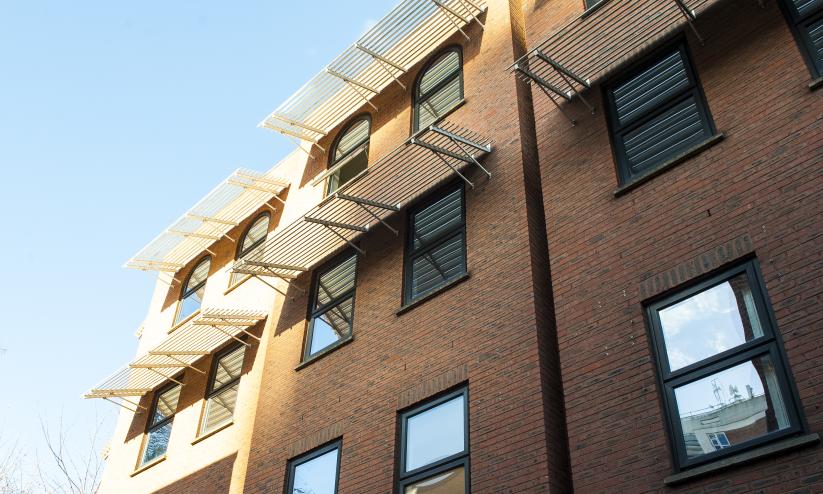 Exterior of Brick Yard, office building