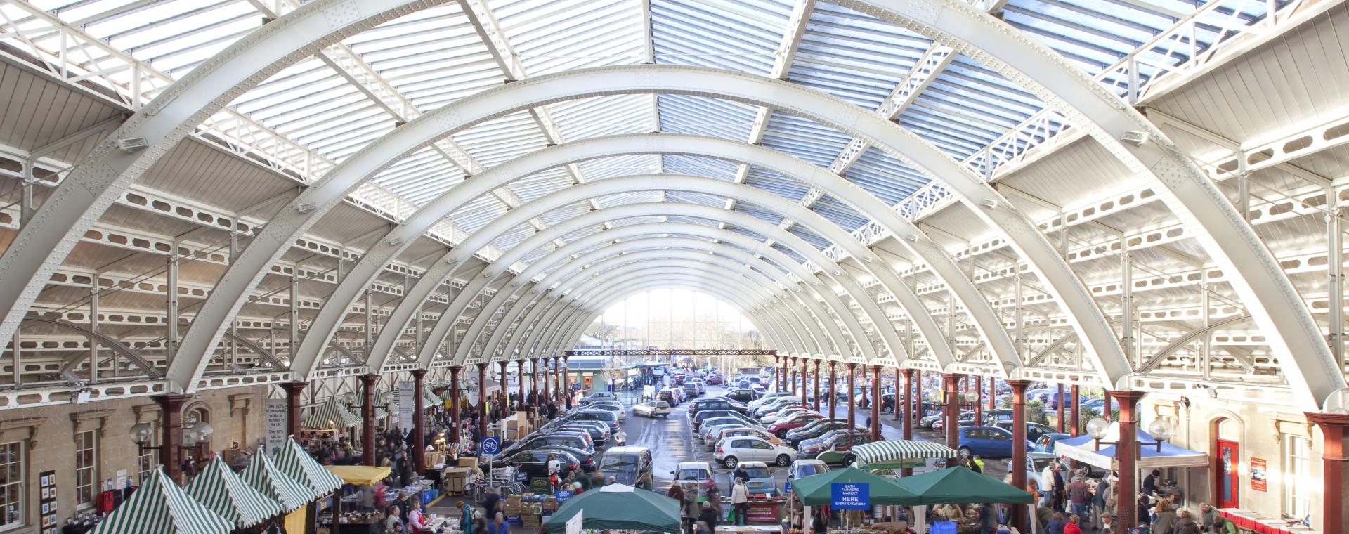 Green Park Station roof