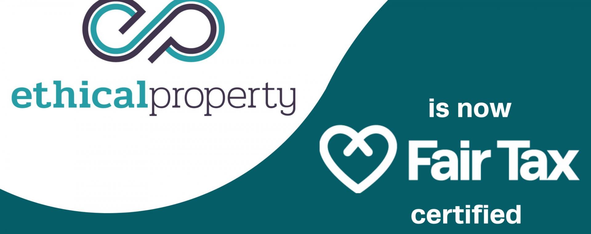 Image reading Ethical Property is now Fair Tax certified