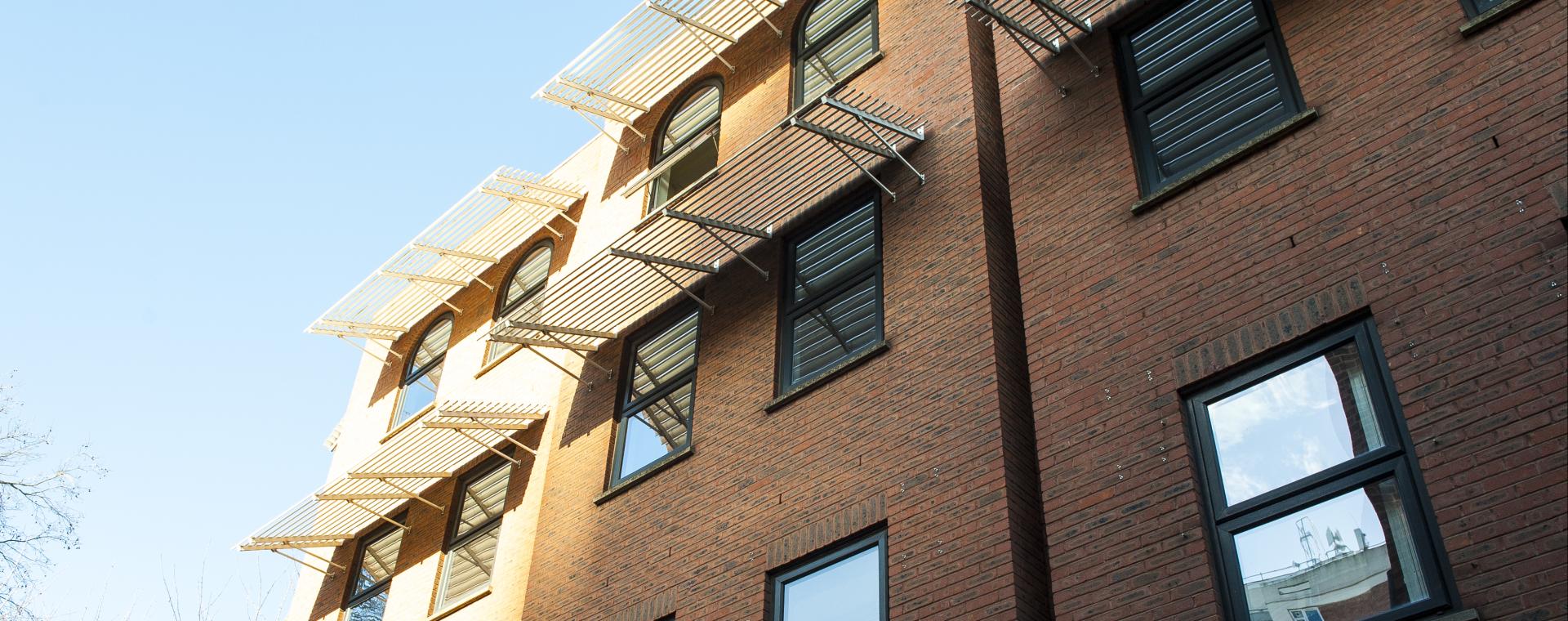 Exterior of Brick Yard, office building
