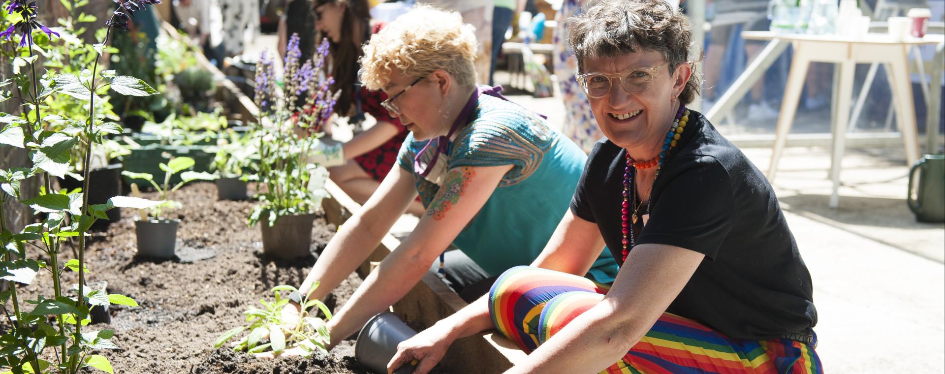 TF Bee Event Gardening