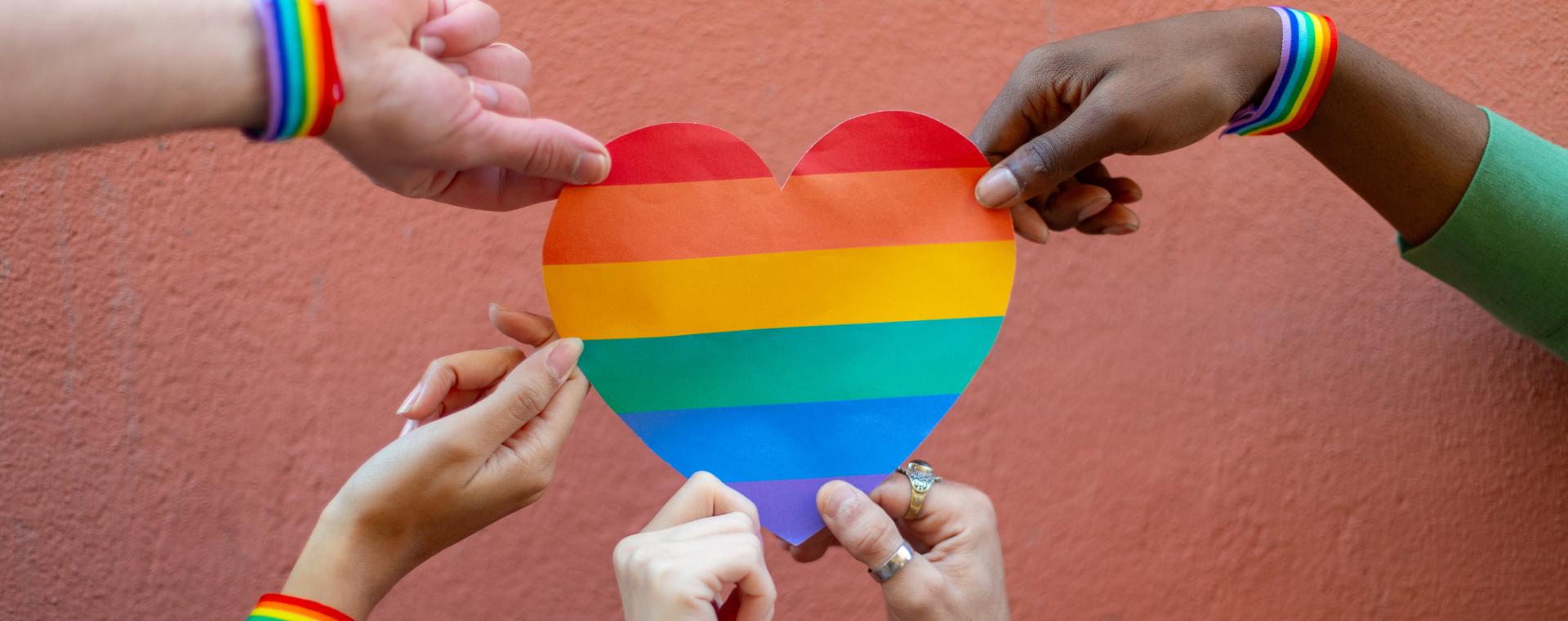 Pride Month Heart