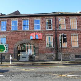 View of Scotia Works from main road