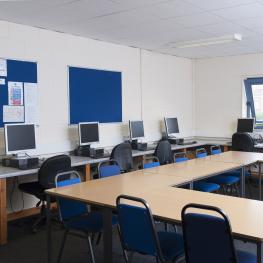 Computer suite at St Pauls Learning Centre